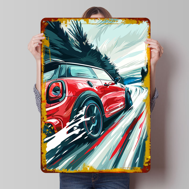Men'S Accessories Uk - Red UK Car Cooper Racing Metal