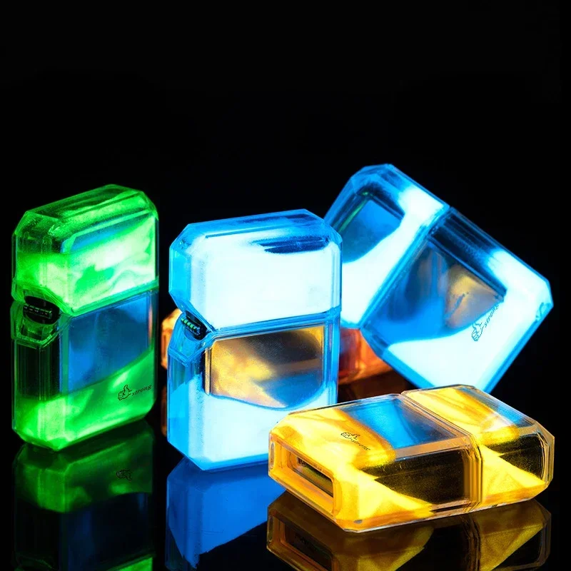 Men Accessories To Look Good - Creative Luminous Quicksand Metal Explosive Style