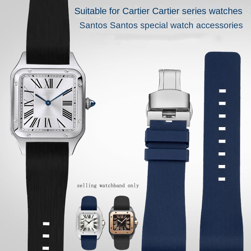 Men'S Accessories Cartier - Watch accessories Band For Cartier Santos