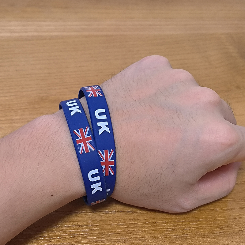 2pcs UK National Flag Wristban - Men'S Accessories Uk avis et prix