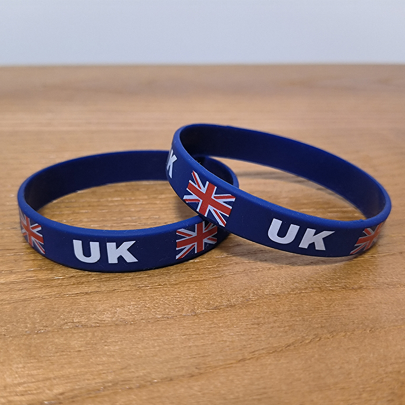 2pcs UK National Flag Wristban - Men'S Accessories Uk avis et prix