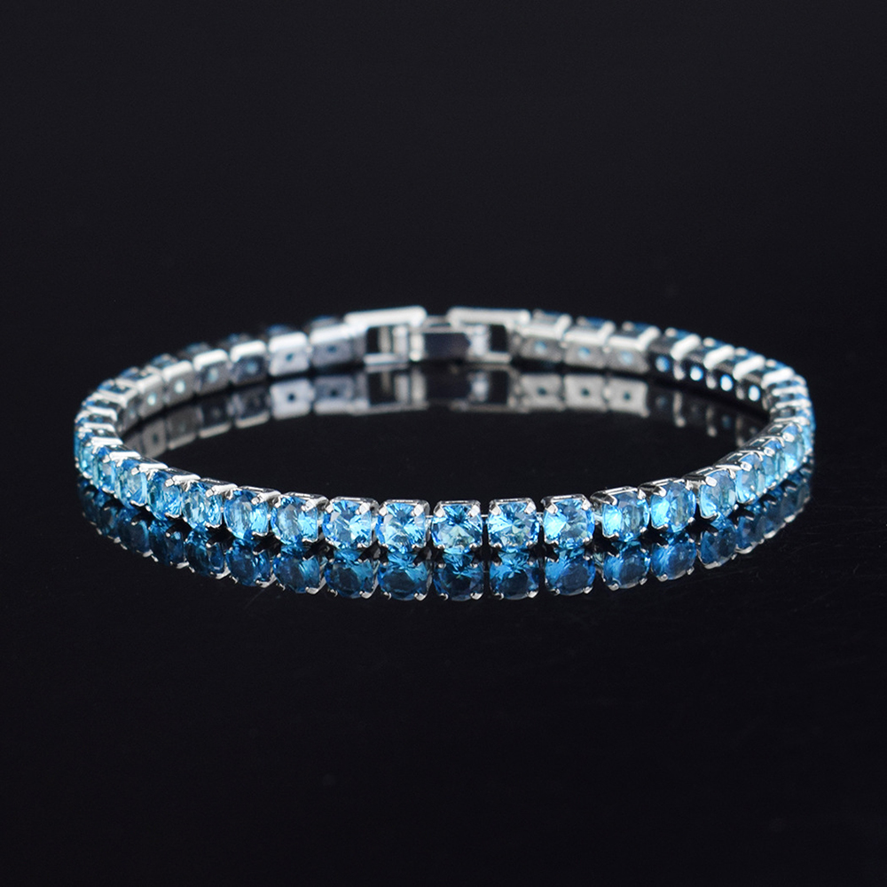 4mm Micro-inlaid Zircon Tennis - Men'S Accessories Jewelry Bracelet avis et prix
