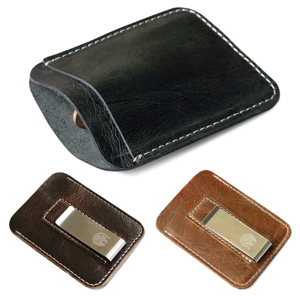 New Leather Genuine Leather Mo - Money Clip Slim avis et prix