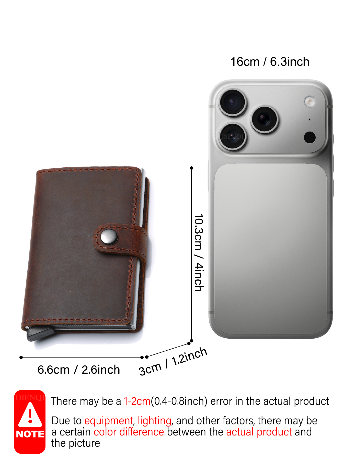 Real Leather Mens Wallet Money - Money Clip Slim avis et prix