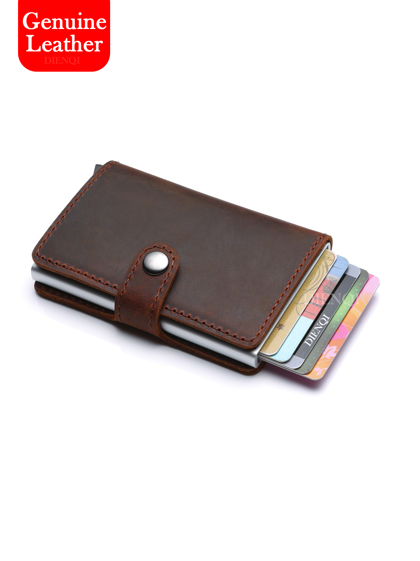 Real Leather Mens Wallet Money - Money Clip Slim avis et prix