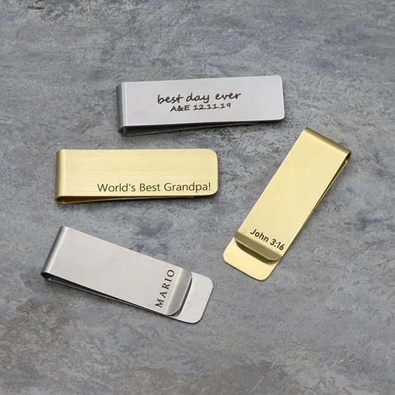 Personalized Money Clip Engrav - Money Clip Slim avis et prix