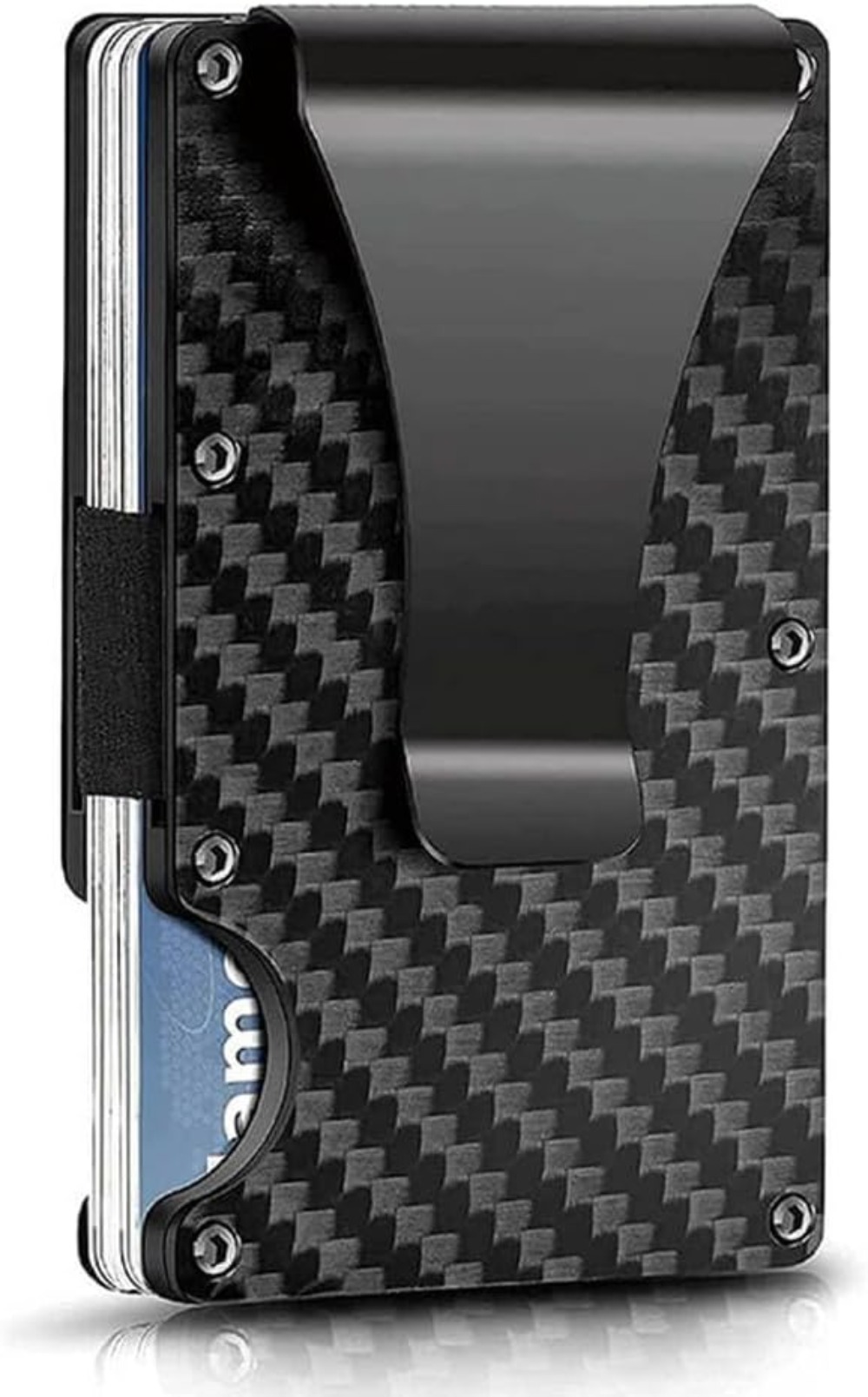 Slim Carbon Fiber RFID Blockin - Money Clip Slim avis et prix