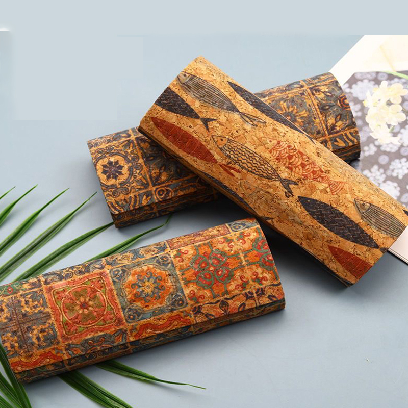 Natural Cork Glasses Case Hard - Men Accessories To Look Good avis et prix