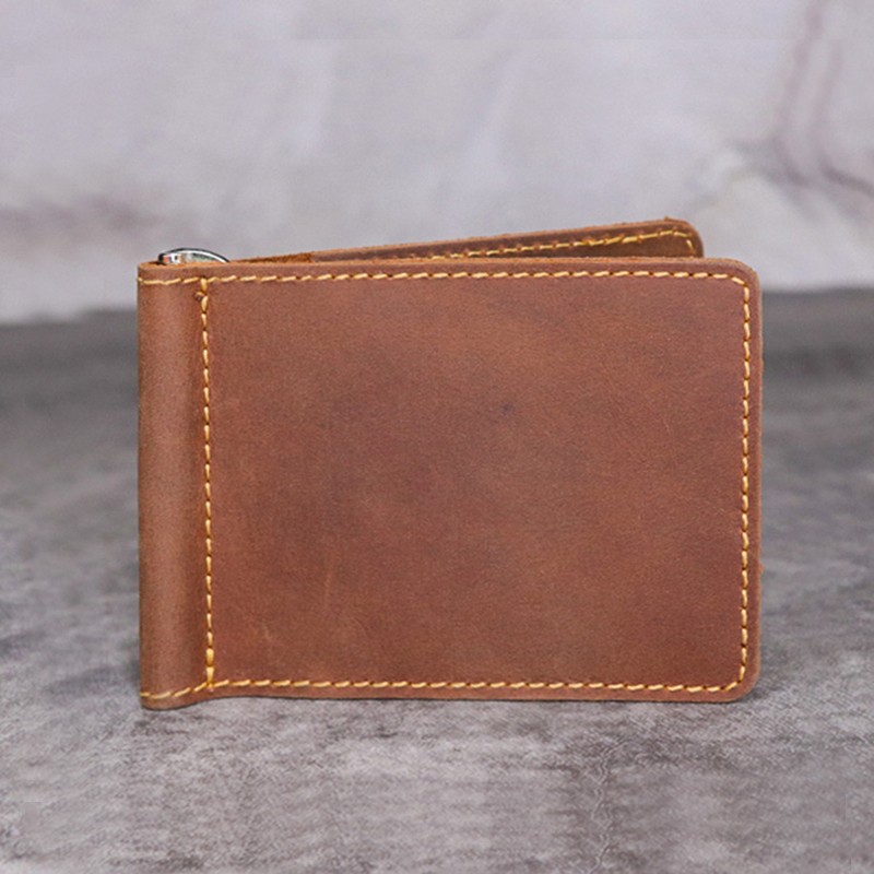 Handmade Genuine Leather Money - Money Clip Slim avis et prix