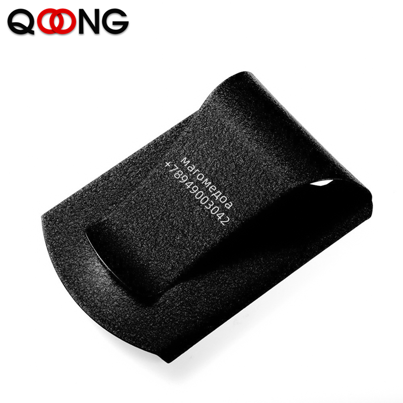 QOONG Custom Lettering Stainle - Money Clip Slim avis et prix
