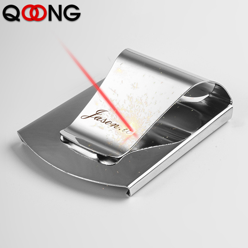 QOONG Custom Lettering Stainle - Money Clip Slim avis et prix