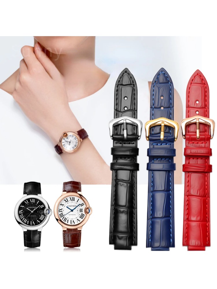 Genuine Leather Watch Strap fo - Men'S Accessories Cartier avis et prix