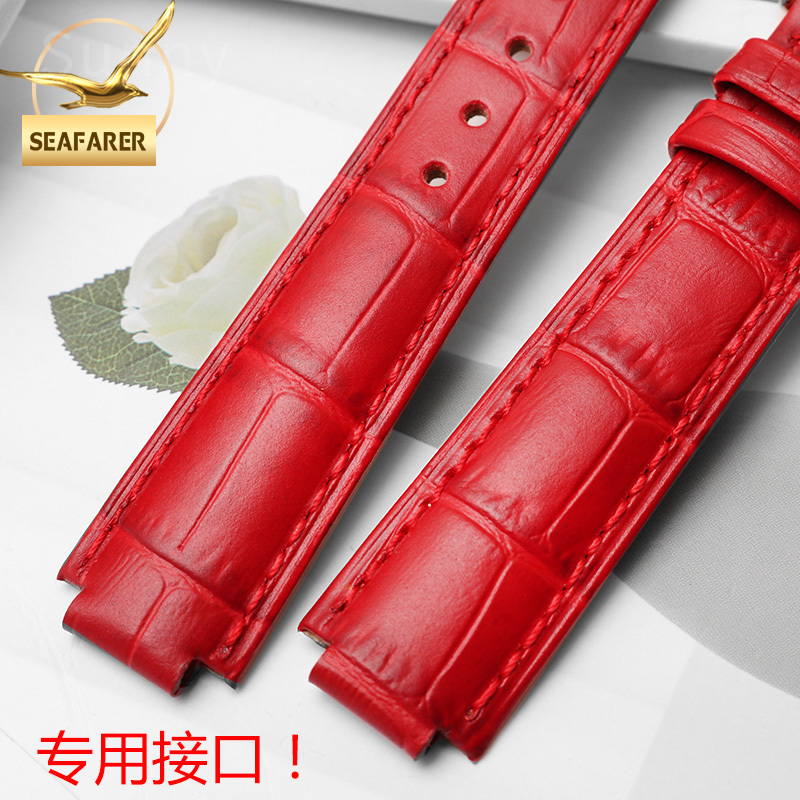 Genuine Leather Watch Strap fo - Men'S Accessories Cartier avis et prix