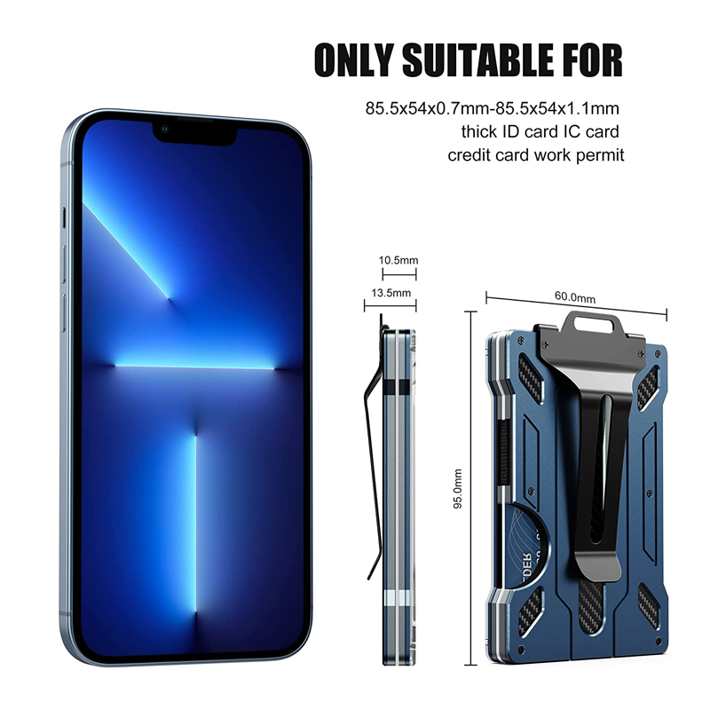 Wallet for Men Slim Aluminum M - Money Clip Slim avis et prix