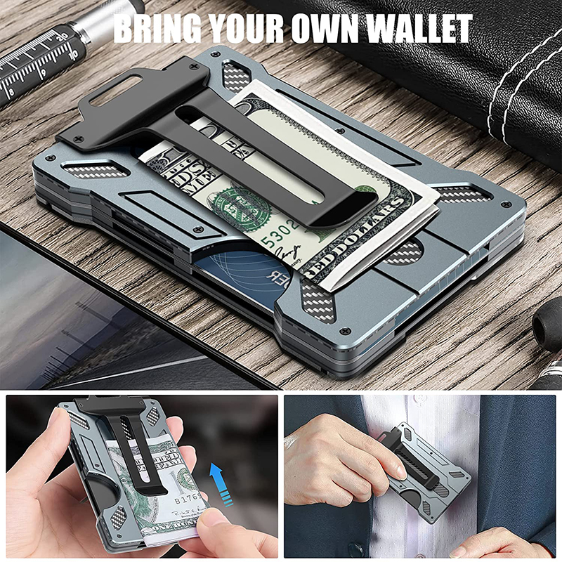 Wallet for Men Slim Aluminum M - Money Clip Slim avis et prix