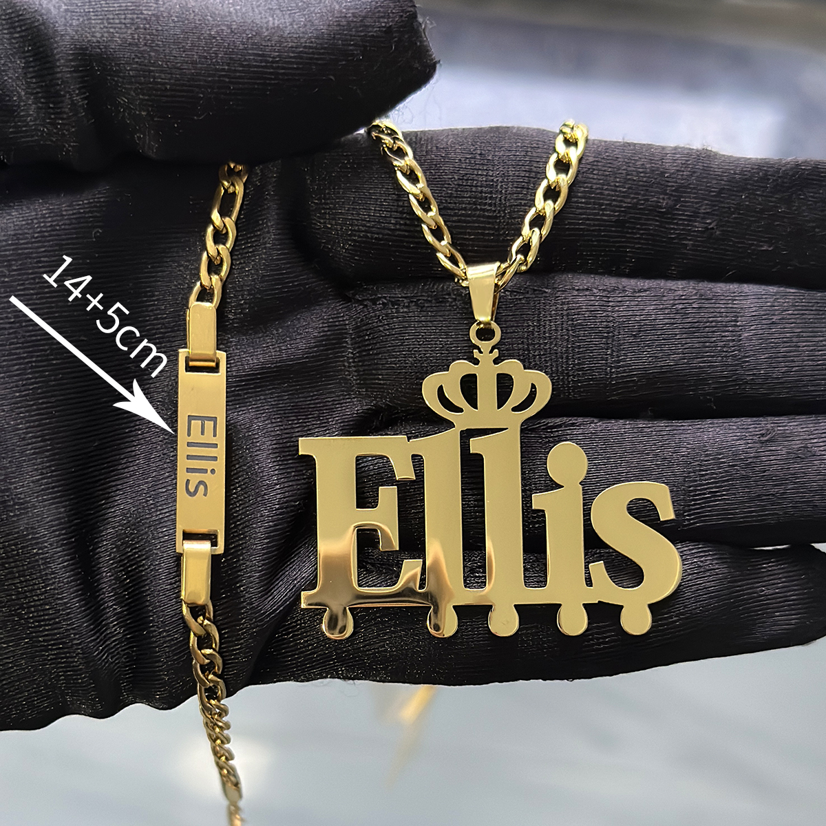 Custom Little Boy Name Necklac - Men'S Accessories Jewelry Bracelet avis et prix