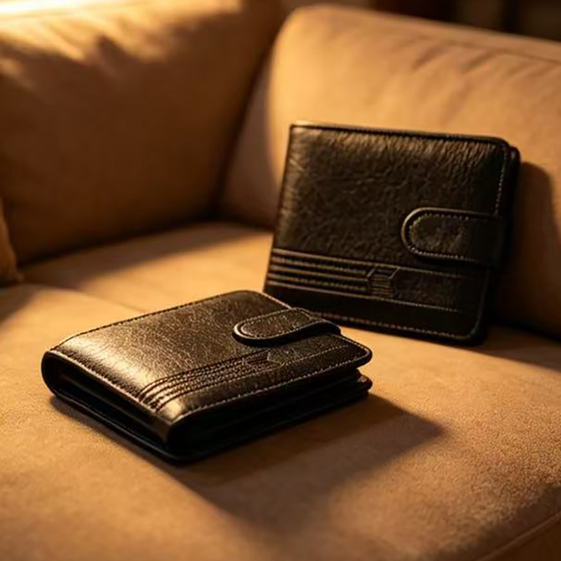 Men's Slim Bifold Wallets Leat - Money Clip Slim avis et prix