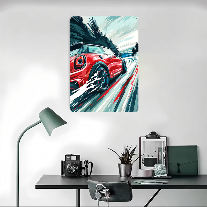 Red UK Car Cooper Racing Metal - Men'S Accessories Uk avis et prix