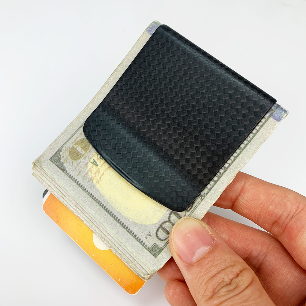 Quality Ultra-thin Matte Real  - Money Clip Slim avis et prix