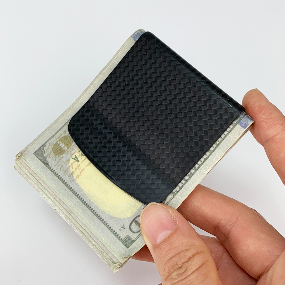 Quality Ultra-thin Matte Real  - Money Clip Slim avis et prix