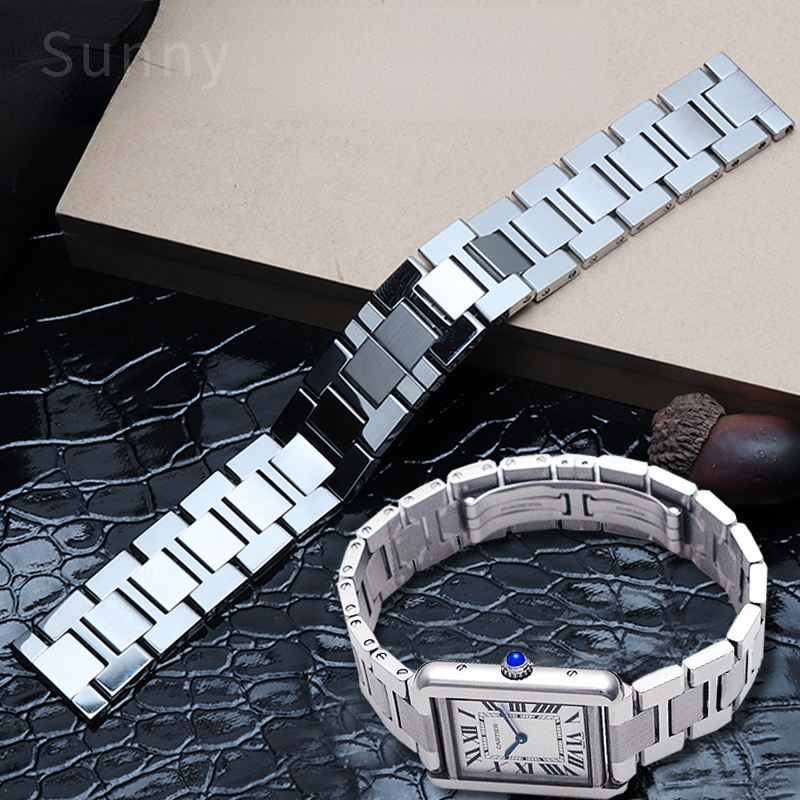 Stainless Steel Watch Strap fo - Men'S Accessories Cartier avis et prix