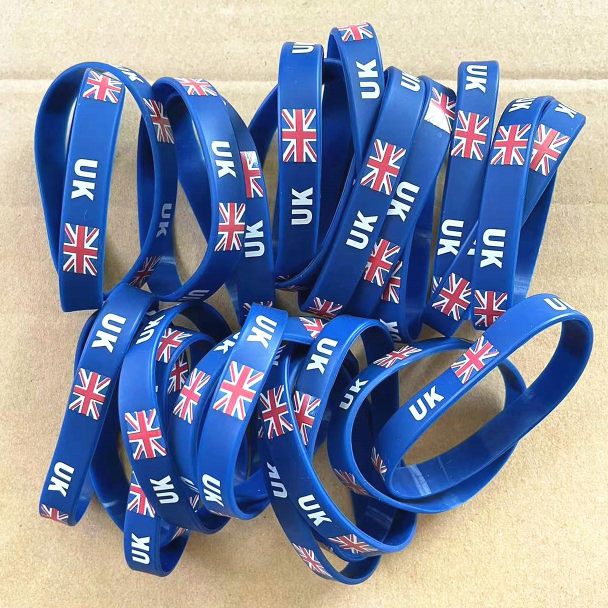 2pcs UK Britain Flag Wristband - Men'S Accessories Uk avis et prix